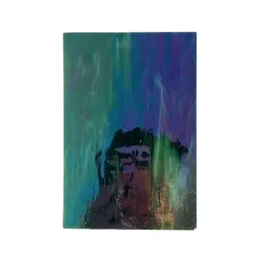 Настенное художественное опалессистое стекло, радужное стекло, церковное декоративное искусство, витражный лист OPAL14