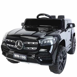 Voiture électrique à quatre roues télécommandée pour enfants Mercedes-Benz <span class=keywords><strong>GLC</strong></span>, carrosserie en plastique, <span class=keywords><strong>rechargeable</strong></span>, sièges pour enfants de 0 à 12 ans - Product Image 5