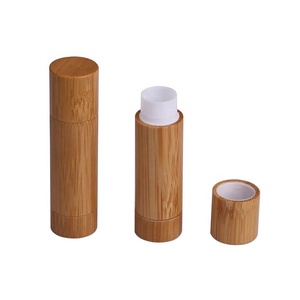 Tube de baume à lèvres en <span class=keywords><strong>bambou</strong></span> vide, mini-contenant cosmétique pour rouge à lèvres, tube de maquillage en <span class=keywords><strong>bambou</strong></span> - Product Image 5