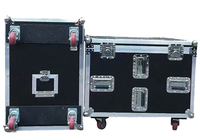 Nouveau Design 1U 4U 6U 8U 12U Rack Flight Case roulettes poignée