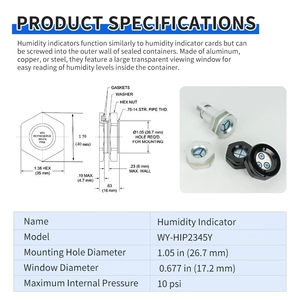 Bán buôn <span class=keywords><strong>Cobalt</strong></span> miễn phí độ ẩm chỉ số cắm thẻ 3/4/6 điểm dính Sticker coban-miễn phí nhãn màu - Product Image 4