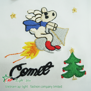 Serviettes de cocktail brodées de produits chauds frais du Vietnam pour les fêtes - Product Image 1