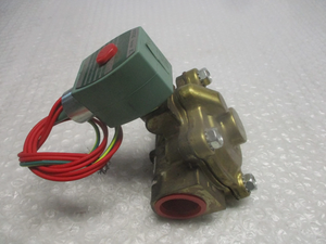 ASCOs Série 8210 HC8210G004 Électrovanne à diaphragme résistante aux hautes températures en laiton avec joint EPDM pour eau chaude - Product Image 2