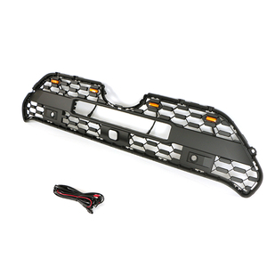 Accesorios LUMA <span class=keywords><strong>2019</strong></span> + Parrilla de parachoques de coche de plástico ABS negro Nuevas piezas <span class=keywords><strong>4x4</strong></span> todoterreno aptas para Toyota para <span class=keywords><strong>RAV4</strong></span> - Product Image 2