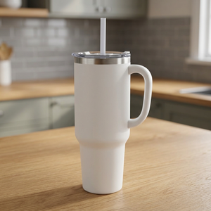 Tazza Sydney Certificata RCS a Doppia Parete in Rame con Isolamento Sottovuoto 1200ml con Cannuccia Modello 100802-4 - Product Image 3