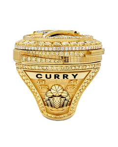 Guerrieri classico campionato di basket anello di alta qualità placcato oro lega intarsio matrimonio fidanzamento anniversario regalo per festa - Product Image 4