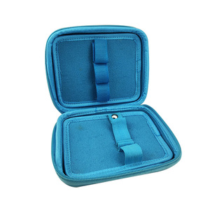 EVA Tool Storage Bag Light Blue 1 Compartment Zippered Portable Digital Storage Packaging 3C Electronics Case - Product Image 2