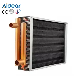 Aidear Heating SS Tube Aluminum Fin Thermal Oil Air Heat Exchanger for Thermal system
