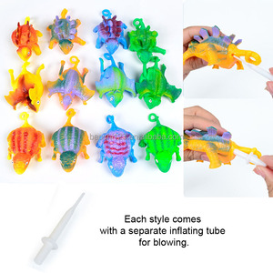 Ballon <span class=keywords><strong>Dinosaure</strong></span> Gonflable Créatif en TPR, Balle à Bulles Creuse en Forme d'Animal, Jouet Anti-Stress et <span class=keywords><strong>de</strong></span> Décompression, Nouveauté Virale, Jouet Fidget Gonflable - Product Image 2
