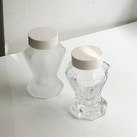 Encreur en verre antique 50 ml avec logo personnalisé sur autocollants en cire