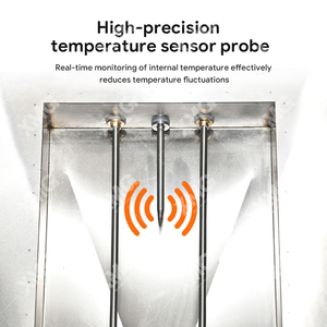 Elektrisch verwarmde deurverplaatsbare kast, commerciële geïsoleerde fastfood-kast, banketkar - Product Image 2