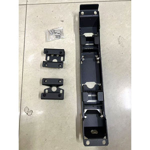 บันไดพับข้างประตูรถซูซูกิ จิมนี่ ขนาด 54x14x10 ซม. อลูมิเนียมอัลลอยด์ สีดำด้าน พร้อมขาตั้งเสริมสำหรับปีนขึ้นหลังคา - Product Image 4
