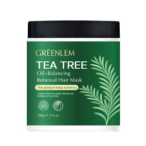Après-shampoing Rafraîchissant au Théier pour le Cuir Chevelu, Masque Capillaire Anti-Pelliculaire, Soin Profond, Marque Privée OEM, Usine Greenlem - Product Image 6
