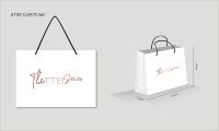 Bolsa de papel de compras personalizada biodegradable reciclable Embalaje Regalo de lujo Nombre de tienda personalizada Idea Bolsas para negocios minoristas