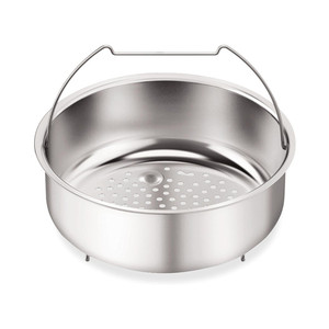 Casserole à pression en acier inoxydable, capacité 3-11L, compatible gaz, <span class=keywords><strong>poignées</strong></span> en bakélite noires, finition polie miroir, vente en gros - Product Image 6