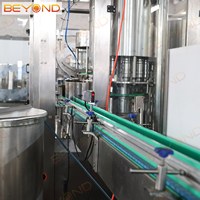 Ligne de production d'eau pure et minérale en bouteille, entièrement automatique, 3 en 1, mini, pour petites entreprises, remplissage et conditionnement
