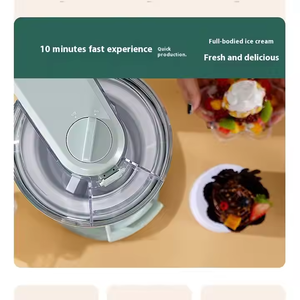 Petite <span class=keywords><strong>machine</strong></span> à glace à fruits automatique pour la maison, mini <span class=keywords><strong>machine</strong></span> à glace pour enfants, <span class=keywords><strong>machine</strong></span> à faire des cornets de glace DIY, robot culinaire <span class=keywords><strong>Cuisinart</strong></span> - Product Image 3