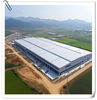 Structure en acier pour abri de stationnement, bâtiment, entrepôt métallique et atelier