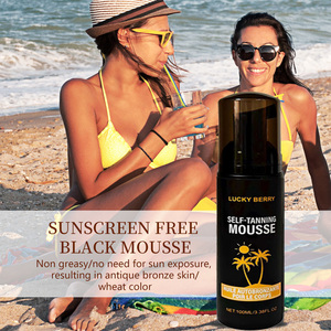 OEM ODM Marque distributeur <span class=keywords><strong>Mousse</strong></span> <span class=keywords><strong>autobronzante</strong></span> naturelle organique <span class=keywords><strong>Mousse</strong></span> bronzante hydratante pour peau claire <span class=keywords><strong>Corps</strong></span> et visage - Product Image 2