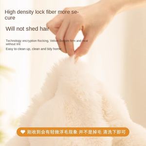 <span class=keywords><strong>Tapis</strong></span> pour salon, chambre à coucher, bureau, nouveau modèle 2024, velours à bulles épaissi, <span class=keywords><strong>imitation</strong></span> fourrure <span class=keywords><strong>de</strong></span> lapin, crème, simplicité moderne, usage domestique - Product Image 2