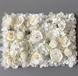 Yunnan, simulation de fond de mariage, fleurs artificielles, décoration de magasin, panneau mural de fleurs - Product Image 5