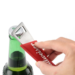 Ouvre-bouteille promotionnel en acier inoxydable Logo personnalisé Ouvre-bouteille de bière Lame de bar - Product Image 5