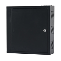 Compact Durable En Acier Inoxydable DVR Sécurité Lockbox Écran Support De Montage Chaleur Dissipatable Cabinet Réseau Armoires Produit