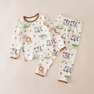 Set <span class=keywords><strong>Pigiama</strong></span> per Neonati a Maniche Lunghe in Morbido <span class=keywords><strong>Cotone</strong></span> Organico, Caldo per l'Inverno, per Bambini e Bambine - Product Image 5