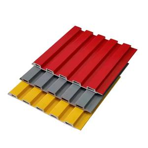 Panneau mural WPC de qualité supérieure, durable, anti-pourriture, luxueux, moderne, écologique, cannelé, pour la maison et les bâtiments commerciaux - Product Image 5