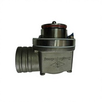 Valve de purge latérale électrique à bille en alliage d'aluminium de 3 pouces pour le contrôle des conduites de récupération des vapeurs d'huile dans les camions-citernes