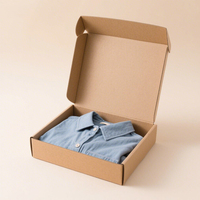 COFFRET SHIRUN Échantillon gratuit Personnalisé Grand Pli Ondulé Avion Boîte Postale Impression Logo Emballage Carton Boîte Postale Boîtes À Chaussures