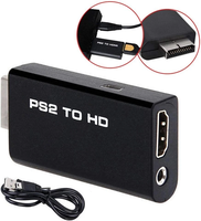 Commande groupée sans pilote pour PS2/PS3/Wii disponible Offre Spéciale adaptateur HDMIGame alimenté par USB