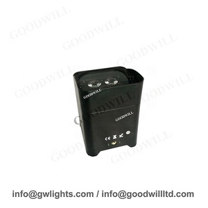 Thiết kế mới DMX512 ánh sáng sân khấu 6 * 4in1rgbw uplights pin không dây/LED uplight không dây - Product Image 6