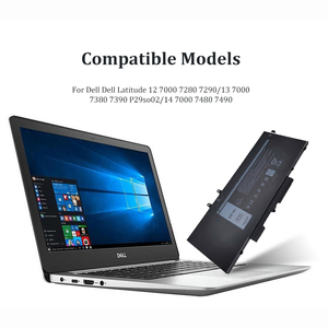 Pin Máy Tính Xách Tay OEM 1F22N HXFHF 9NJM1 Dell Latitude 2022 7CJRC 9 9360 E6410 E6230 5400 5500 5570 5290 7390 E7270 Thay Thế - Product Image 2