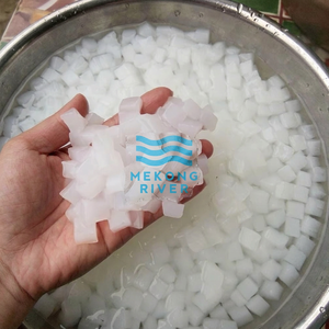 Nata de Coco Cruda de la Compañía del Río Mekong, 8x8 mm, Certificación Halal, Relación de Compresión 1:10, Ingrediente para Bebidas y Postres - Product Image 2