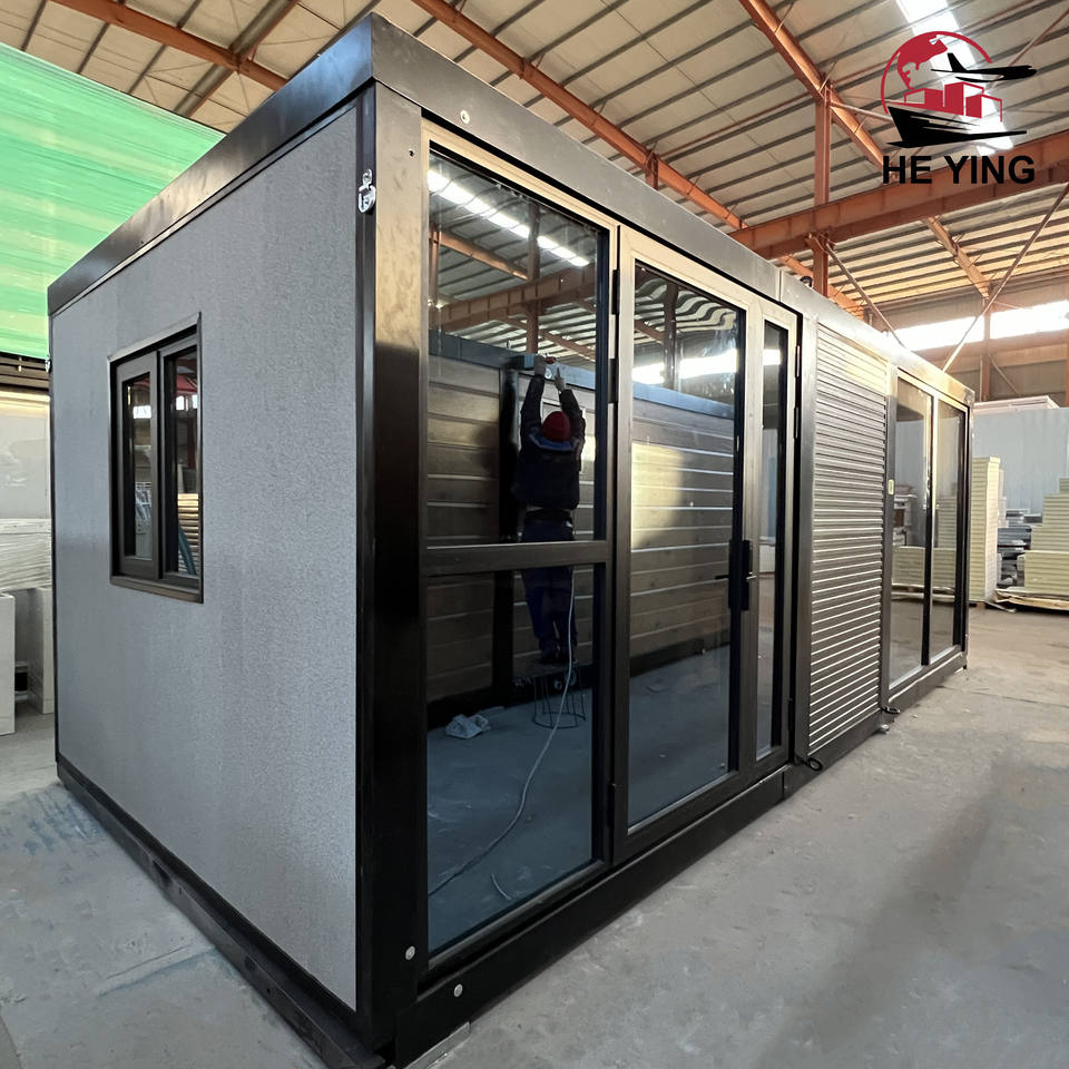 Chinese Style Modern Expandable Sandwich Panel Prefabricated Container ...