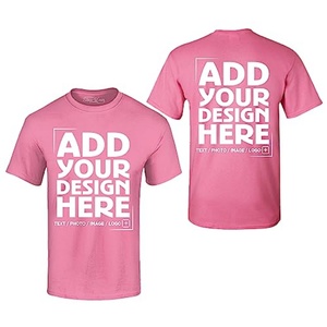 T-shirts personnalisés en gros, design personnalisé sur le devant et le dos, service OEM en vrac - Product Image 3