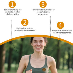 減量パッチ 100%植物由来不織布 ヴィーガン 24時間徐放性 6枚/シート 毎日使用 - Product Image 4