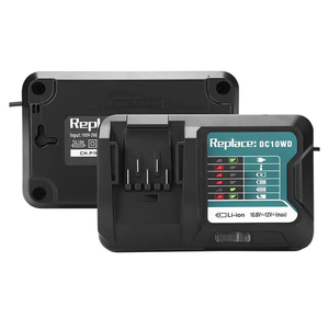 Cargador de batería de herramienta eléctrica <span class=keywords><strong>DC10WD</strong></span> para taladros inalámbricos Cargador de batería de litio de 10,8 V para BL1040B para taladros eléctricos - Product Image 1
