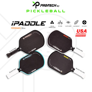 Hiệu suất cao usapa được phê duyệt PROTECH ipaddle pickleball mái chèo T700 3K sợi carbon mặt lai hình dạng cho sét nhanh - Product Image 2