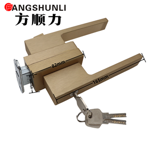 Chất lượng cao bàn chải vàng mỏng khung cửa kính khóa thiết kế hiện đại cho nhà bếp khung nhôm cửa - Product Image 2