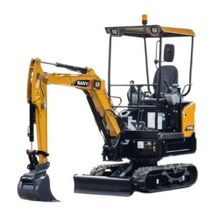 Excavatrice SY16C de 1,6 tonne à haute performance et qualité supérieure, prix abordable, faible consommation de carburant, zéro balayage arrière, engin de terrassement - Product Image 1