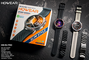 Reloj Inteligente HW-R4 PRO de 1.46 Pulgadas, 360x360, 328 PPI, Traducción con un Clic, Linterna, IP67, Carga Inalámbrica, OEM, Disponible en Fábrica - Product Image 4