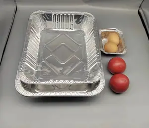 علبة طعام من القصدير مع غطاء بلاستيكي للتغليف من رقائق الطعام للاستخدام مرة واحدة