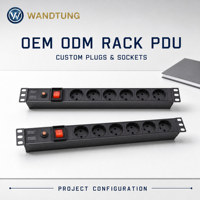 PDU triphasé pour rack avec prises C19, distribution haute puissance et protection par disjoncteur pour systèmes de baies de serveurs