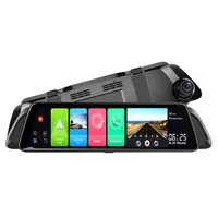 Espejo retrovisor con pantalla táctil IPS de 9,66 pulgadas para coche, navegador GPS, 4G, Adas, Android, gran oferta
