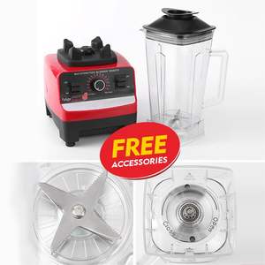 Licuadoras comerciales multifuncionales de alta capacidad fáciles de limpiar para cocina, máquina licuadora de mezcladores de alimentos con soporte eléctrico - Product Image 3