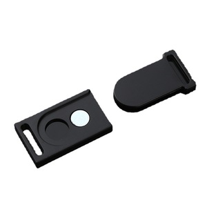 Hebilla de aleación de 20 mm de diámetro interior, negra y plateada, duradera para bolsos - Product Image 4