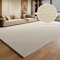 Tapis de salon en sisal motif ananas, anti-griffures pour chat, tapis de canapé et table basse, style Wabi-Sabi, tapis de chambre