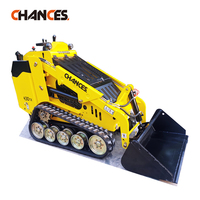 Mini-chargeuse sur chenilles Kubota, moteur diesel 25 CV, commande par joysticks hydrauliques, certifiée EPA, hydraulique importé